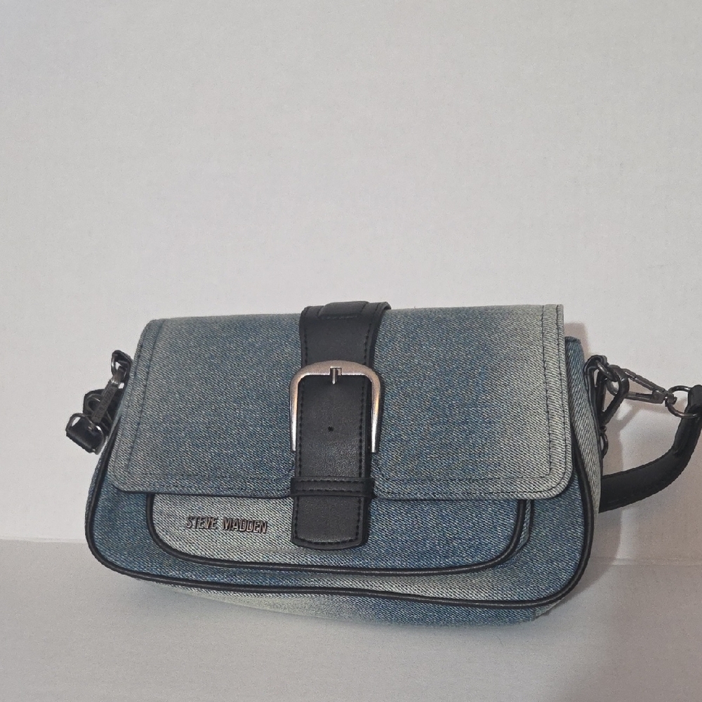 Steve Madden Denim and Btorrid Shoulder Bag NWOT